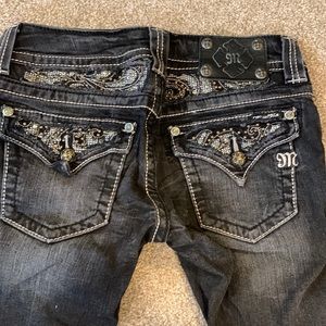 Miss me bootcut black jeans